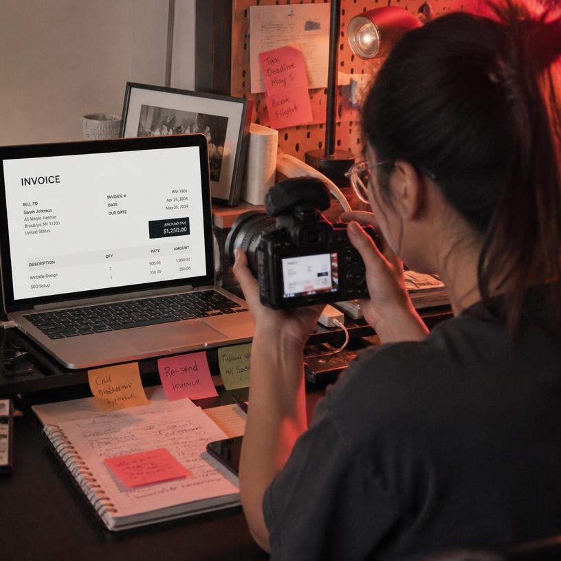 Creator, freelancing and finance